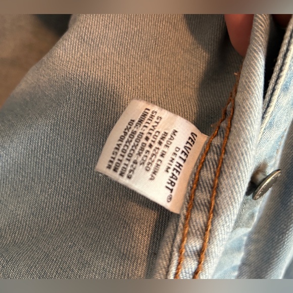 Beautiful Jean jacket with stars! - Picture 5 of 5